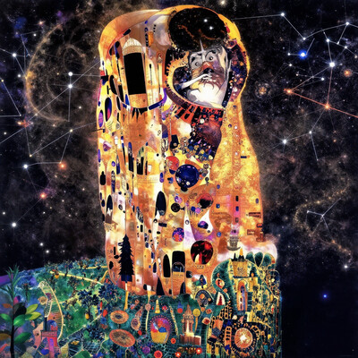 ethereal fantasy concept art of anime artwork Art painting by Gustav Klimt and Raymond Swanland and Jim Lee, featured on Kim Jung Gi, , volcanic plains glowing with primordial fire illuminated by supernova remnant nebulae, geological time scales materializing through lava flow fossilization under skies where dark matter constellations pulse rhythmically, Ivan Shishkin (botanical precision), Olive orchard on sunbaked terraces, character, napoleonic-era signal tower, G0thicL1nes, extremely detailed, , , , . anime style, key visual, vibrant, studio anime, highly detailed . magnificent, celestial, ethereal, painterly, epic, majestic, magical, fantasy art, cover art, dreamy