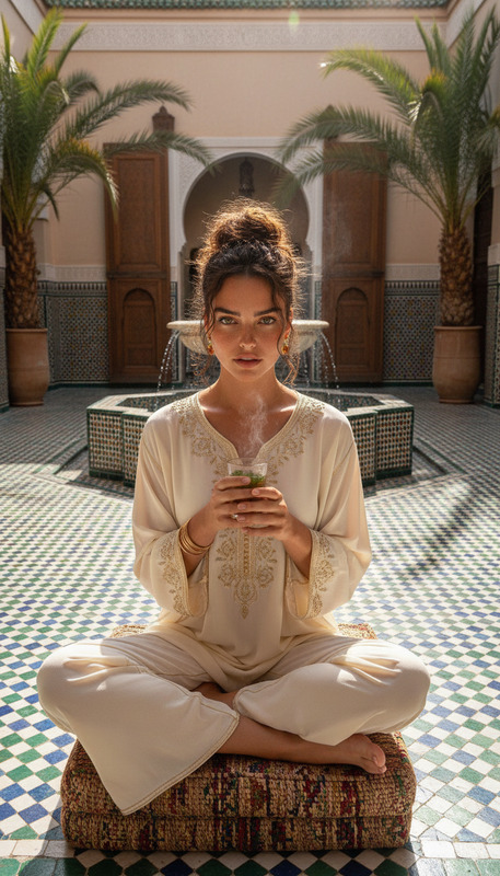 Marrakech Riad Morning