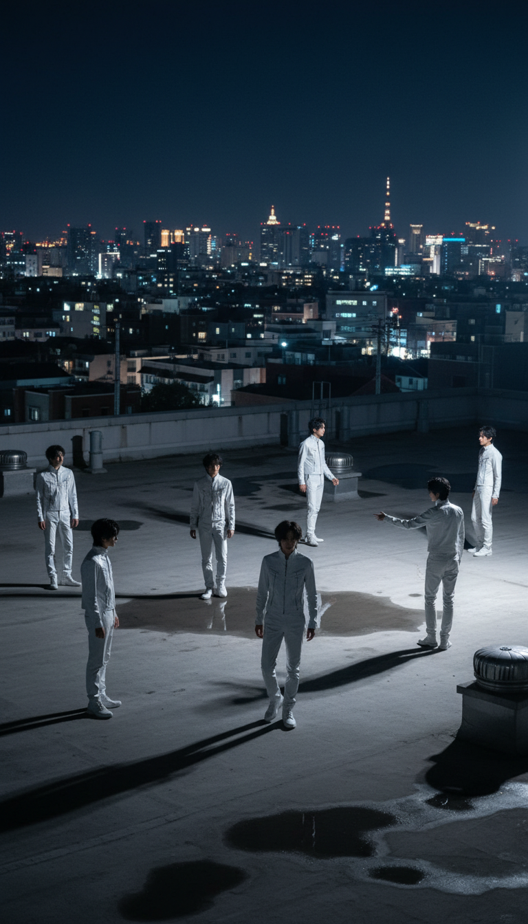 Multiple Clones on Rooftop