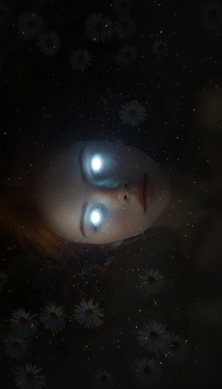 Luminous gaze
