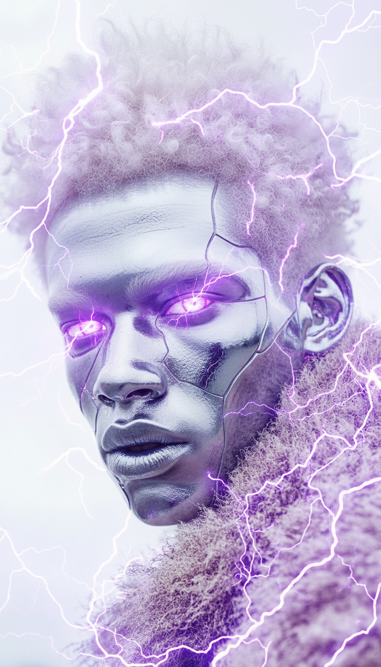 Purple Thunder God x Turning Silver Metal