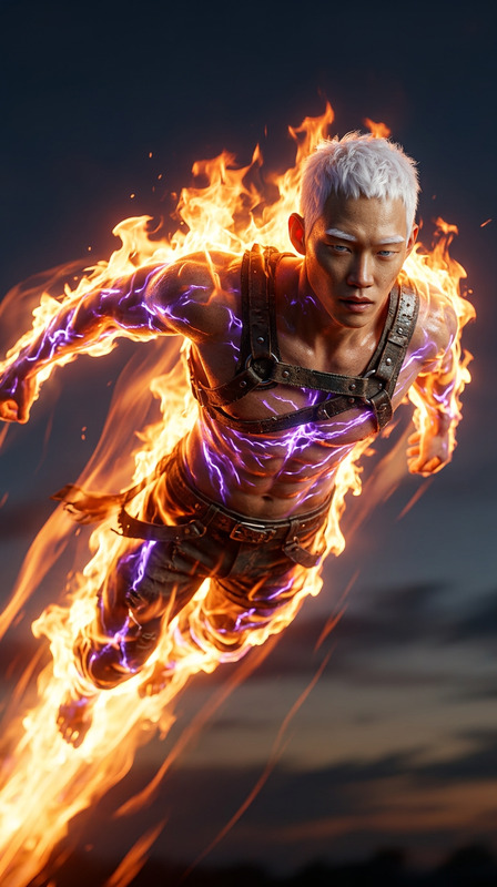 Violet Inferno Flight