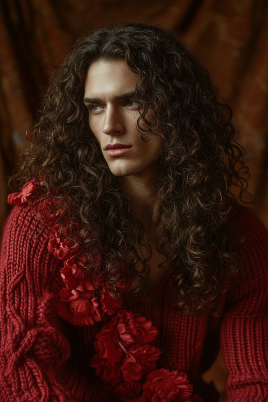 Permed hair