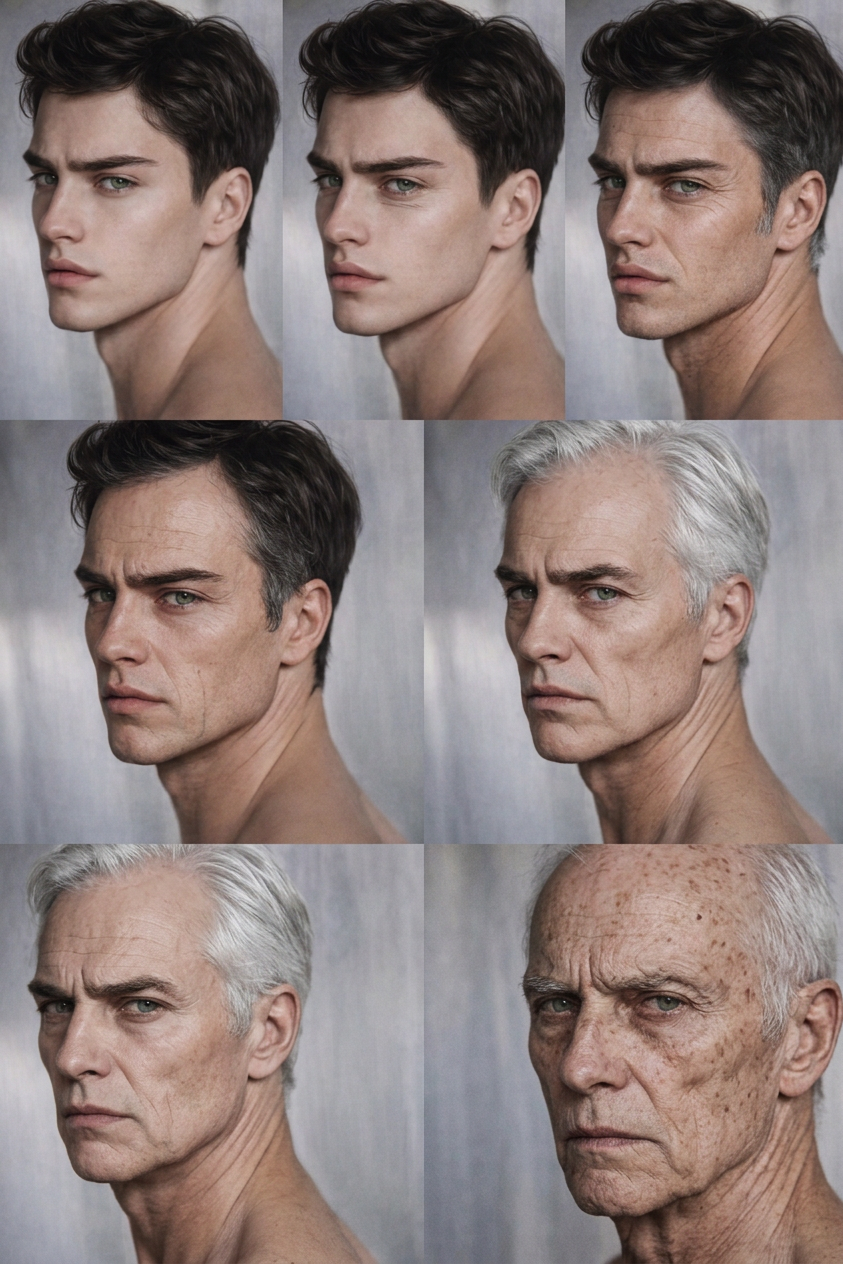Lifetime Aging Portrait Series