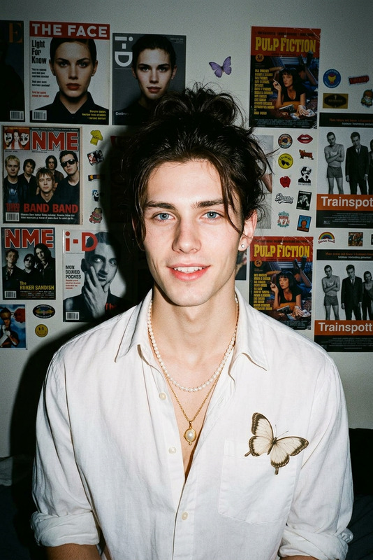 1990s Flash Film Portrait