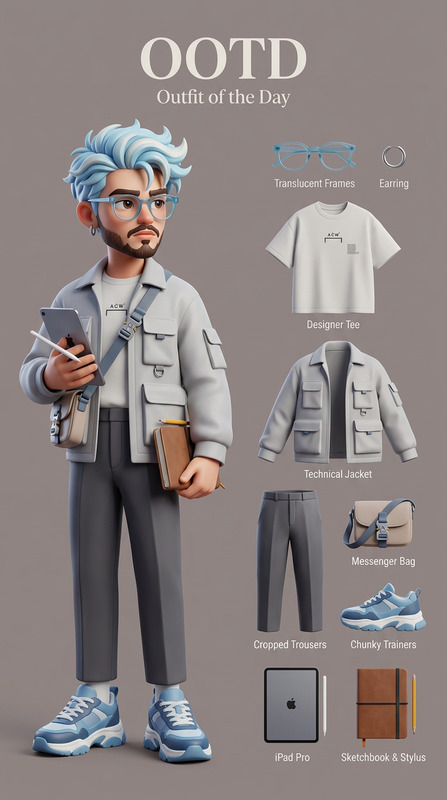 Fashion Designer OOTD – Q-Style 3D