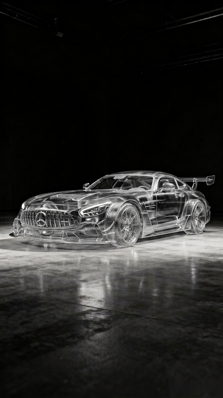 Transparent car