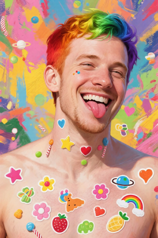Rainbow Hair