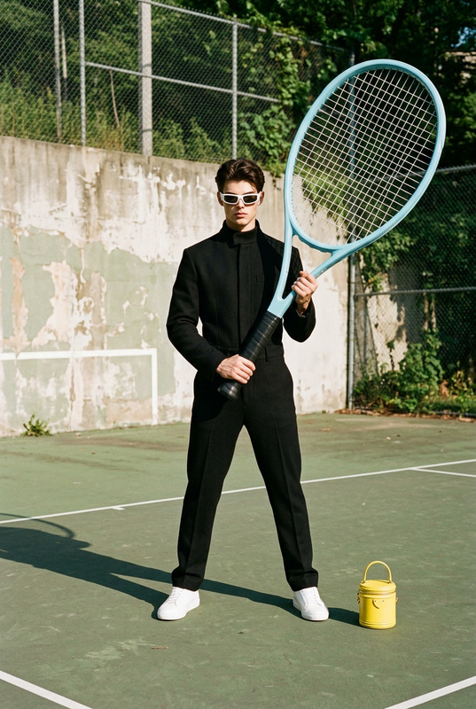 Oversized Racket Couture Court