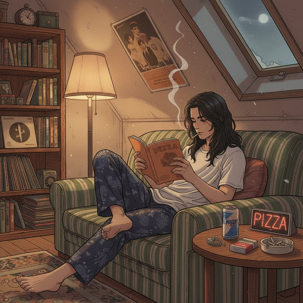 Lo-fi Attic Night Reverie