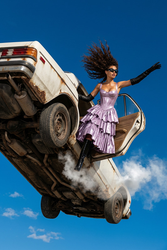 Levitating Car Fashion Fall