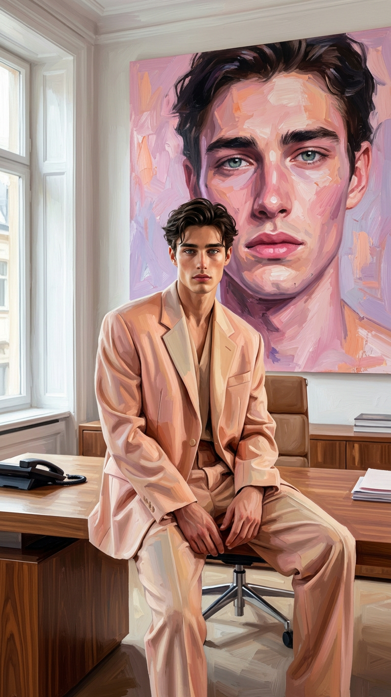 Pastel Editorial Confidence