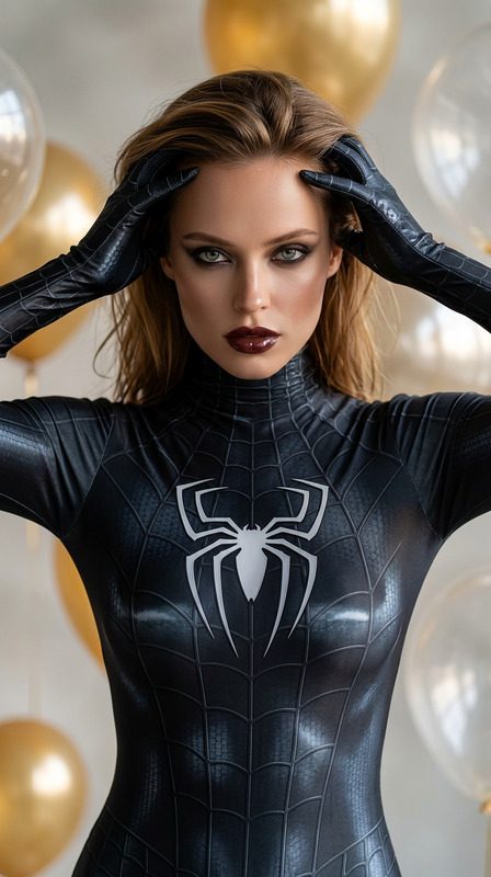 Black Symbiote Spider