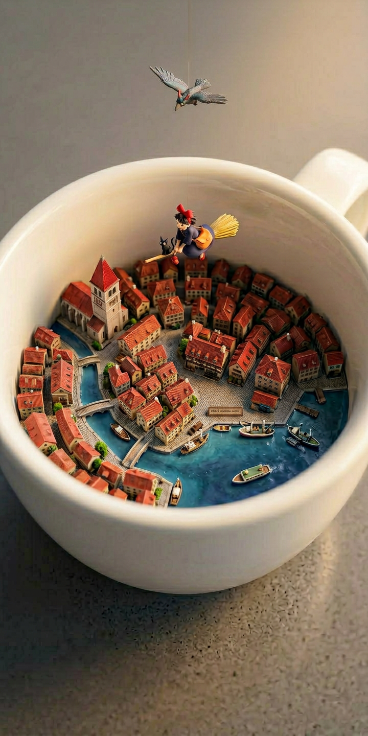 Mini World Coffee Cup