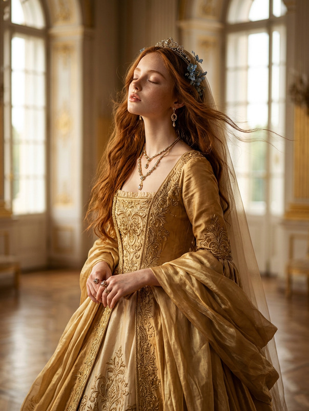 Golden Palace Princess Veil
