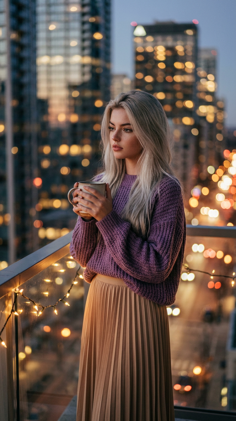 Quiet Night Balcony