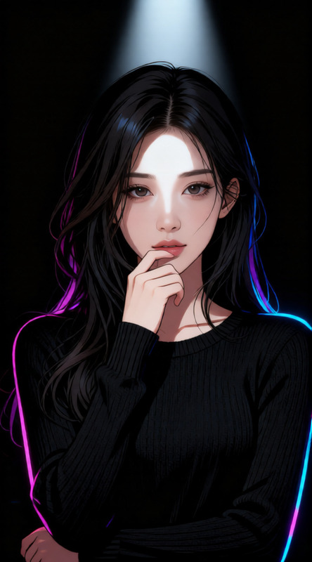 Neon Whisper – Cyber Spotlight