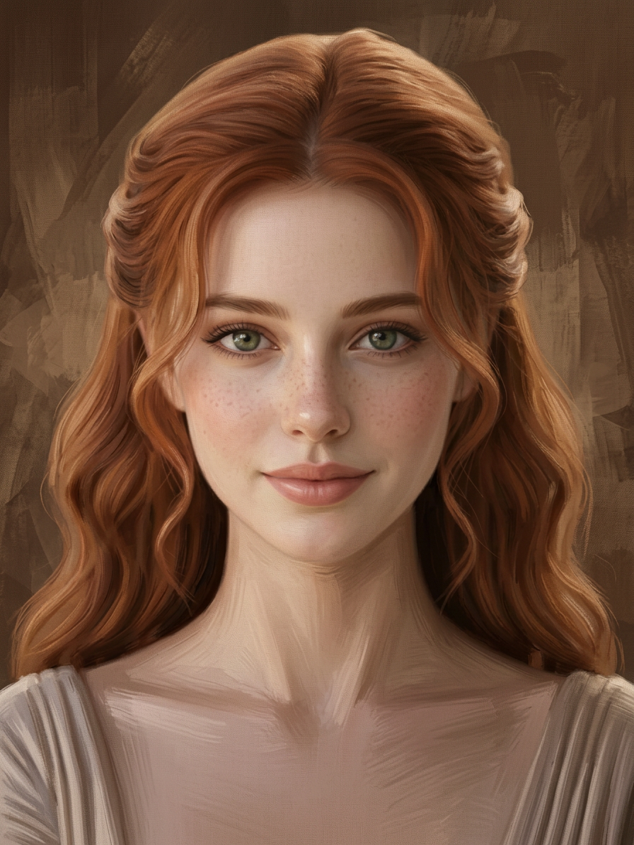 Smudge Paint Portrait