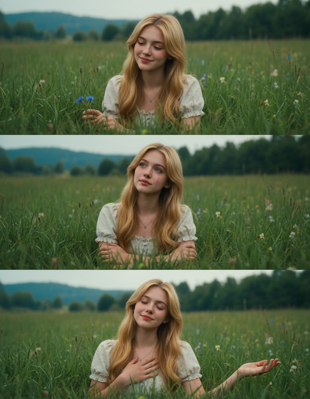 Nature Emotion Triptych