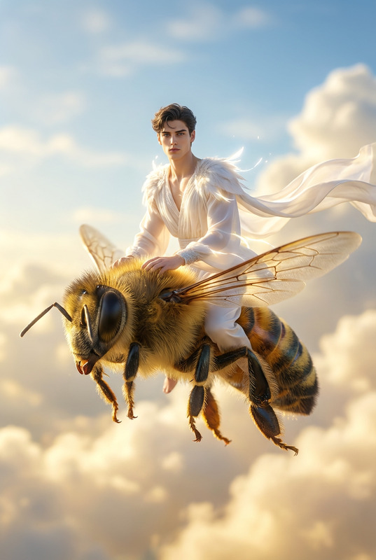 Angel of the Skybound Bee