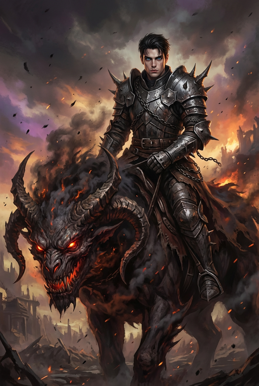 Dark Fantasy Demon Rider
