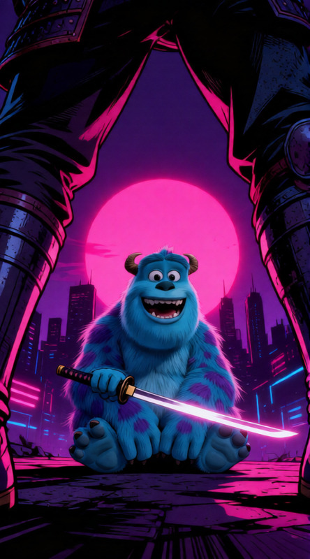 Neon Blade – Worm’s Eye Showdown