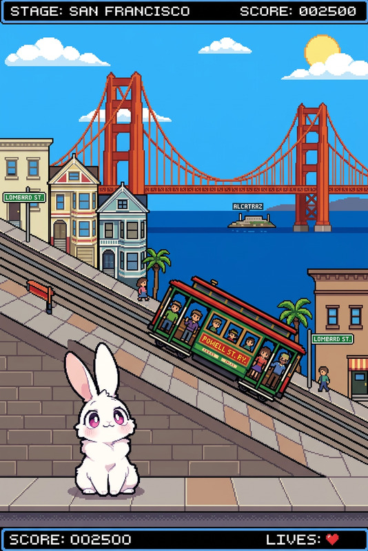 8-Bit Bay – Pixel San Francisco
