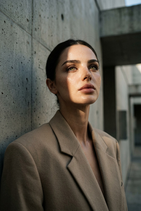 Brutalist Portrait