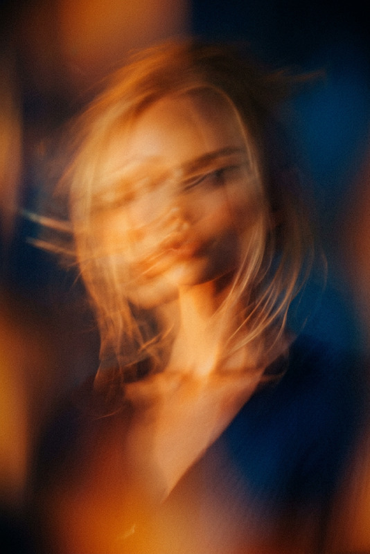 Abstract Analog Motion Portrait