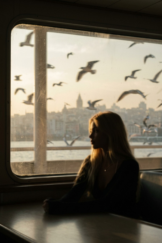 Boat Window Silhouette