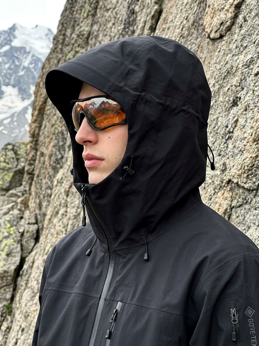 Cyberhiker Mountain Portrait