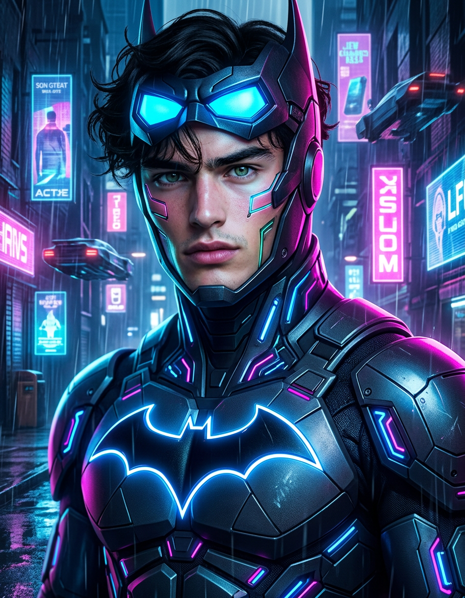 Cyberpunk Batman
