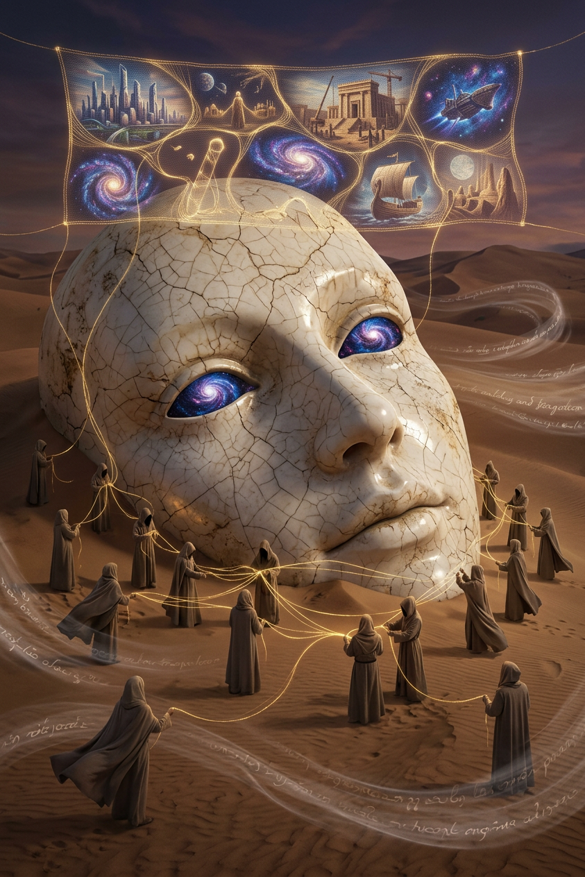 Desert Oracle Tapestry