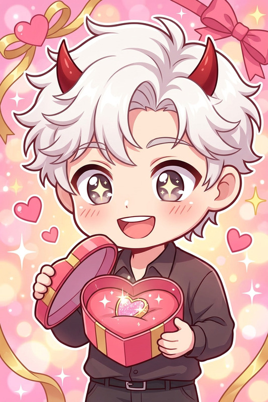 Chibi Gift Scene