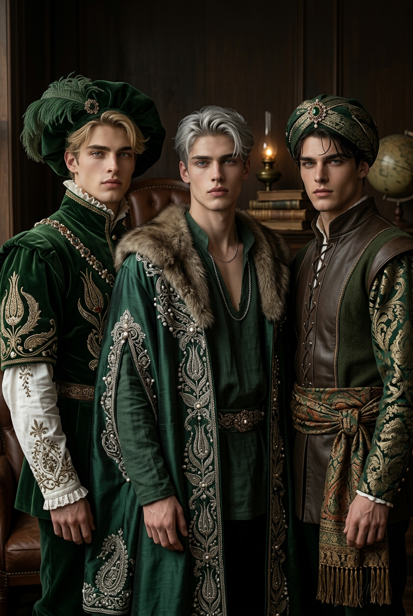 Renaissance Trio Portrait