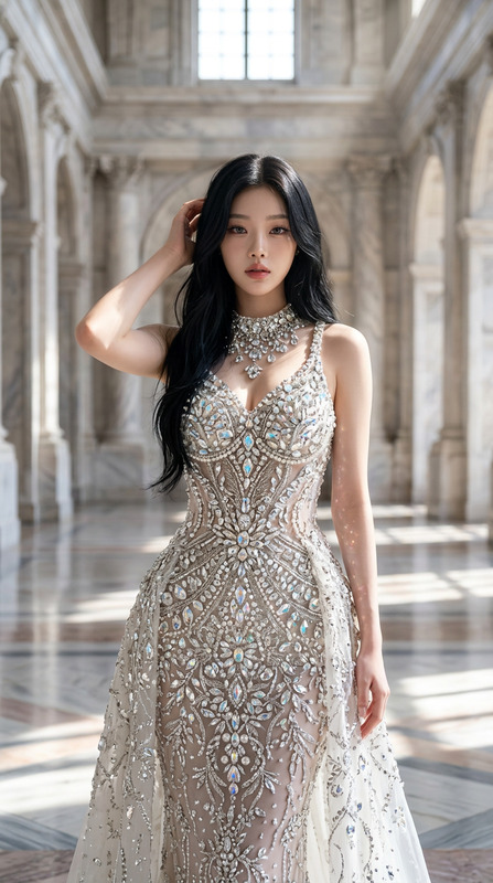 Crystal Couture Portrait