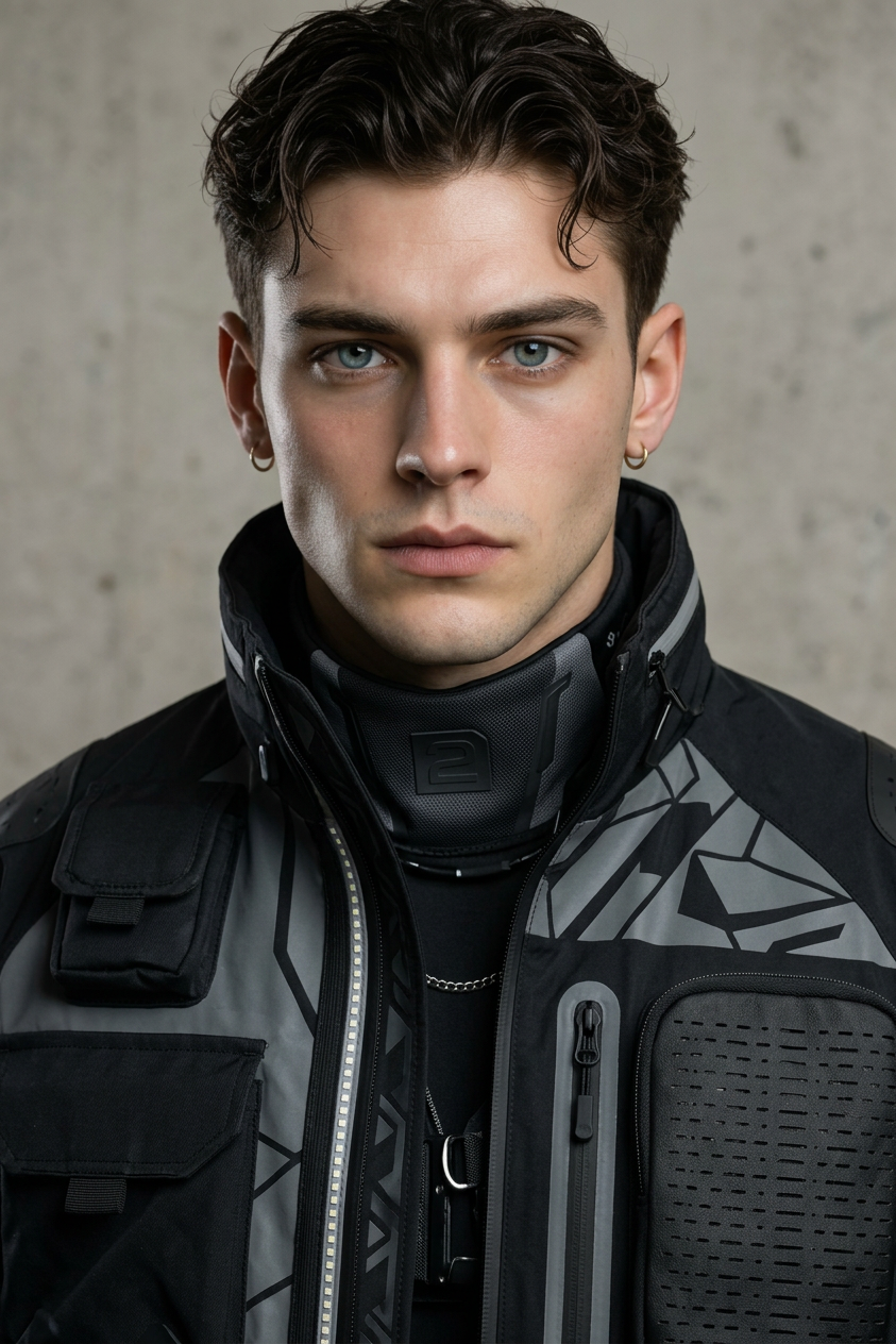 Techwear Studio Portrait