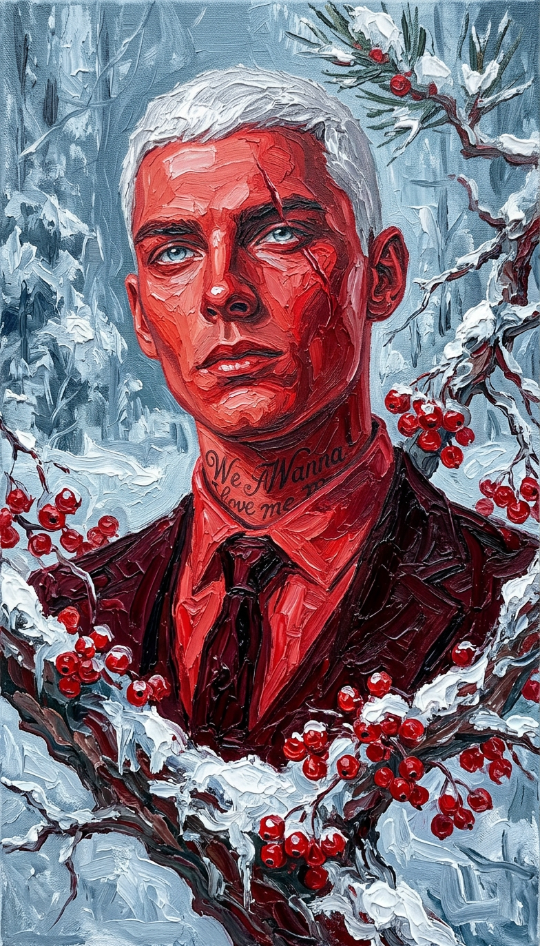Winter Impasto Perch