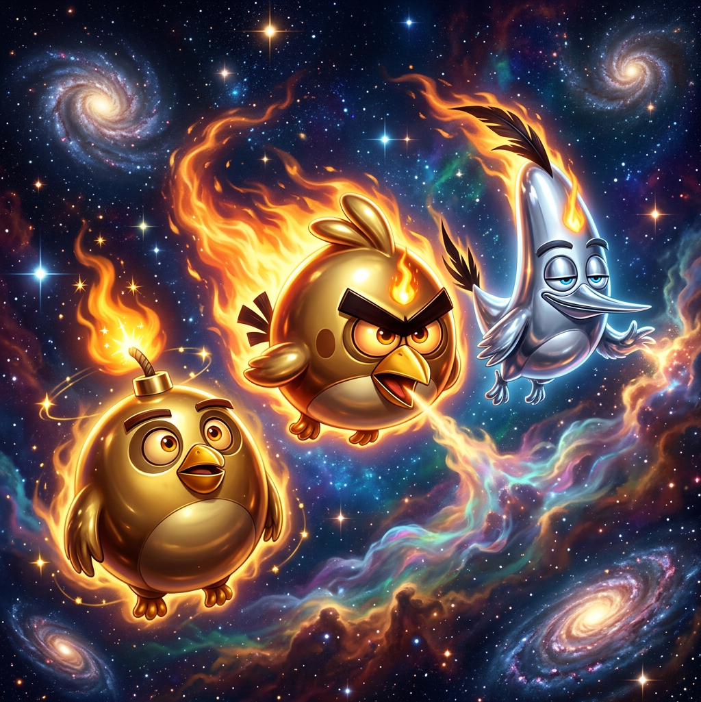 Cosmic Flame Babies