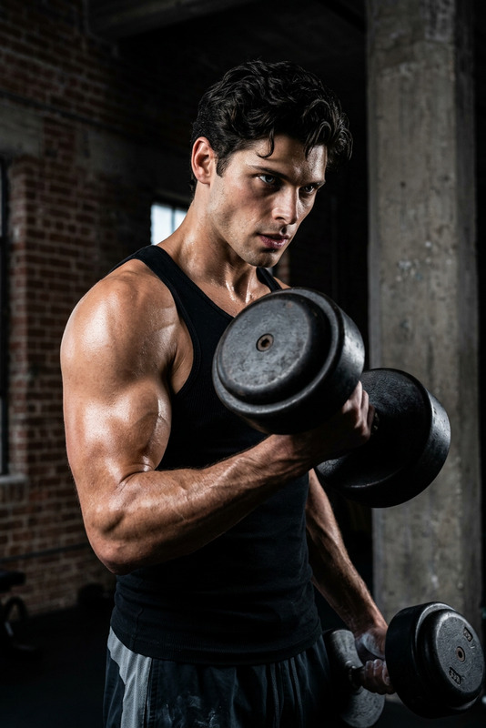 Chiaroscuro Strength Portrait