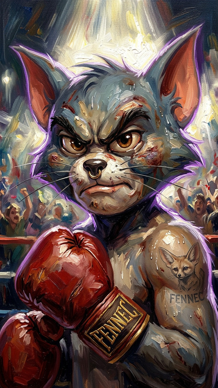 Battle-Worn Boxer