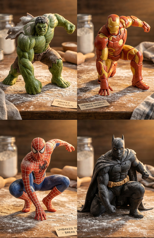 Dough of Heroes: Rising Legends Grid