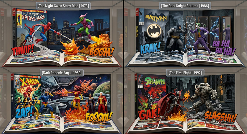 Comic Diorama Grid