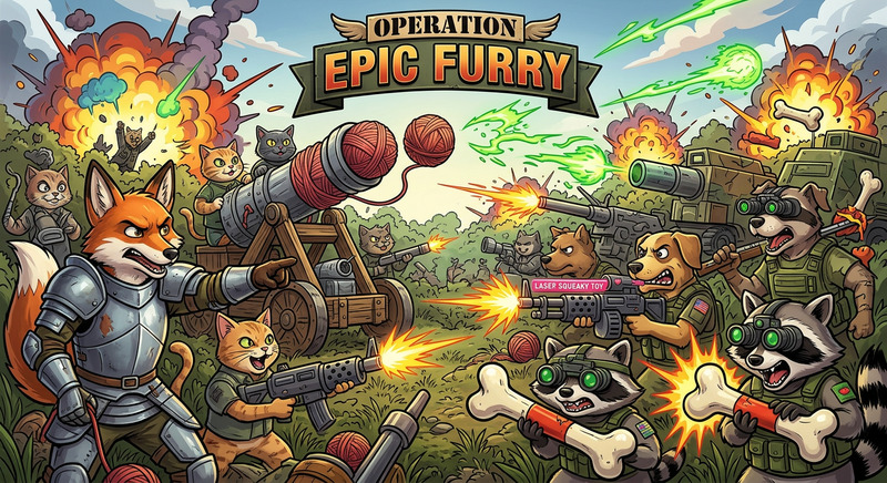Fictional Parody War