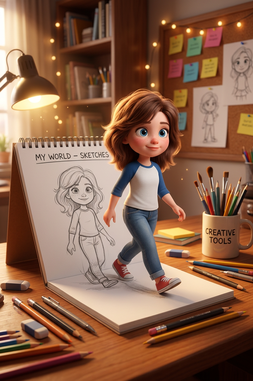 Sketchbook Come to Life