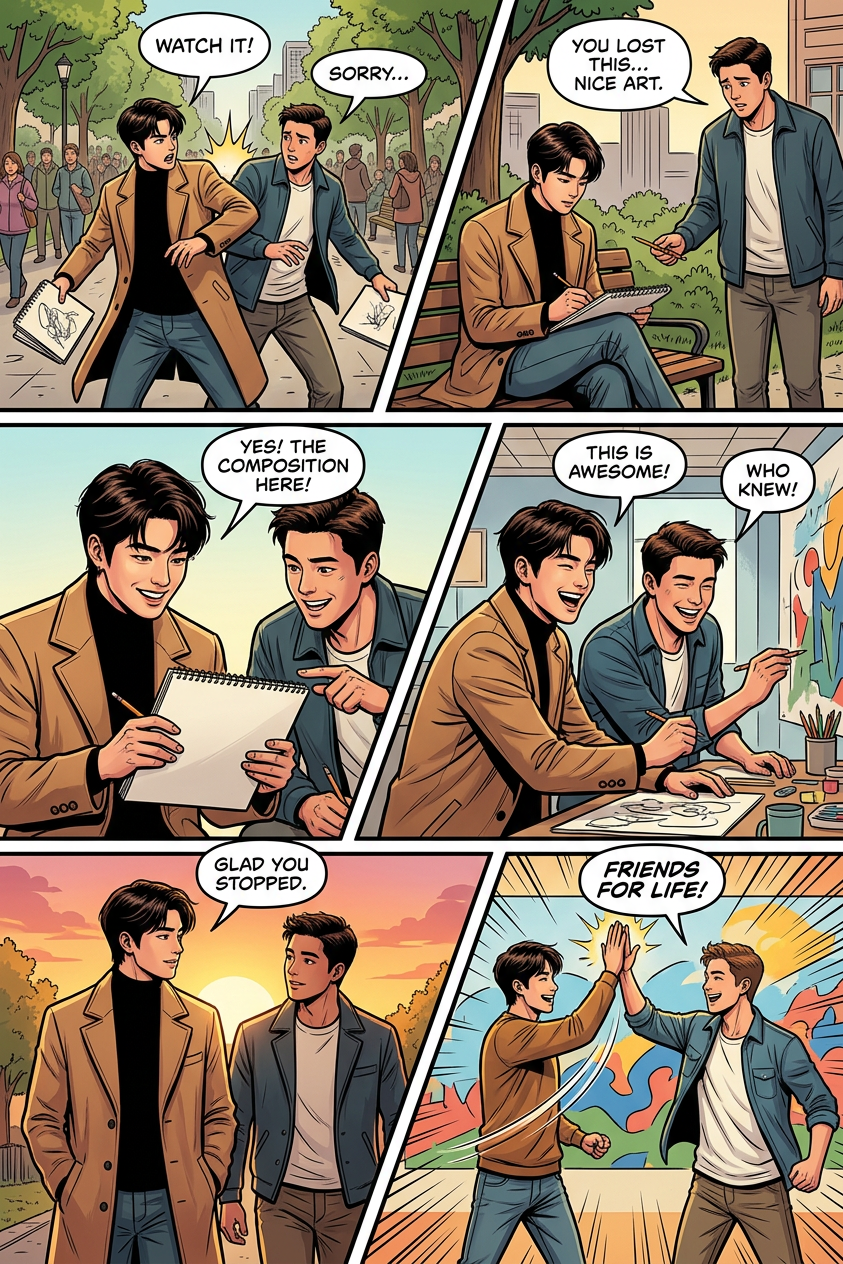 Unlikely Friendship Comic