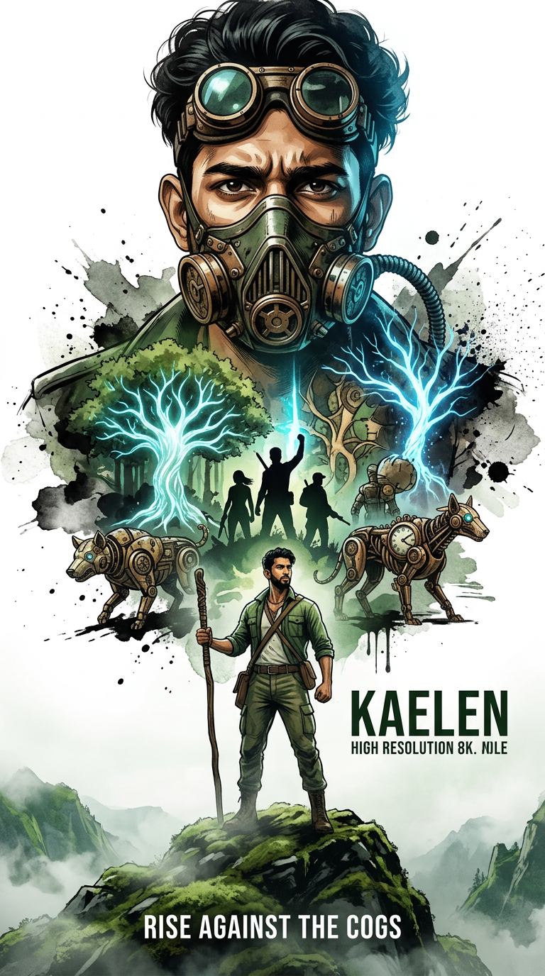 Kaelen – Verdant Whisper Poster