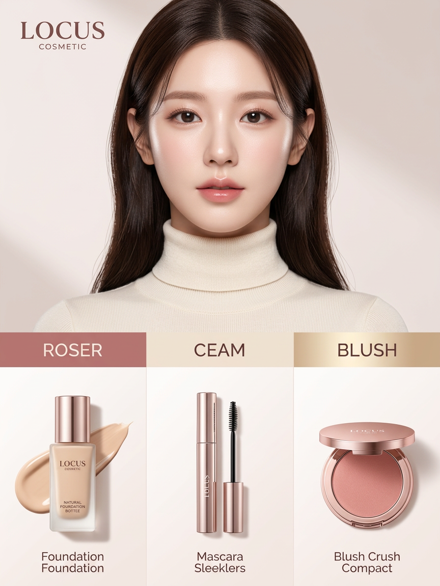 Luxury Cosmetic Infographic