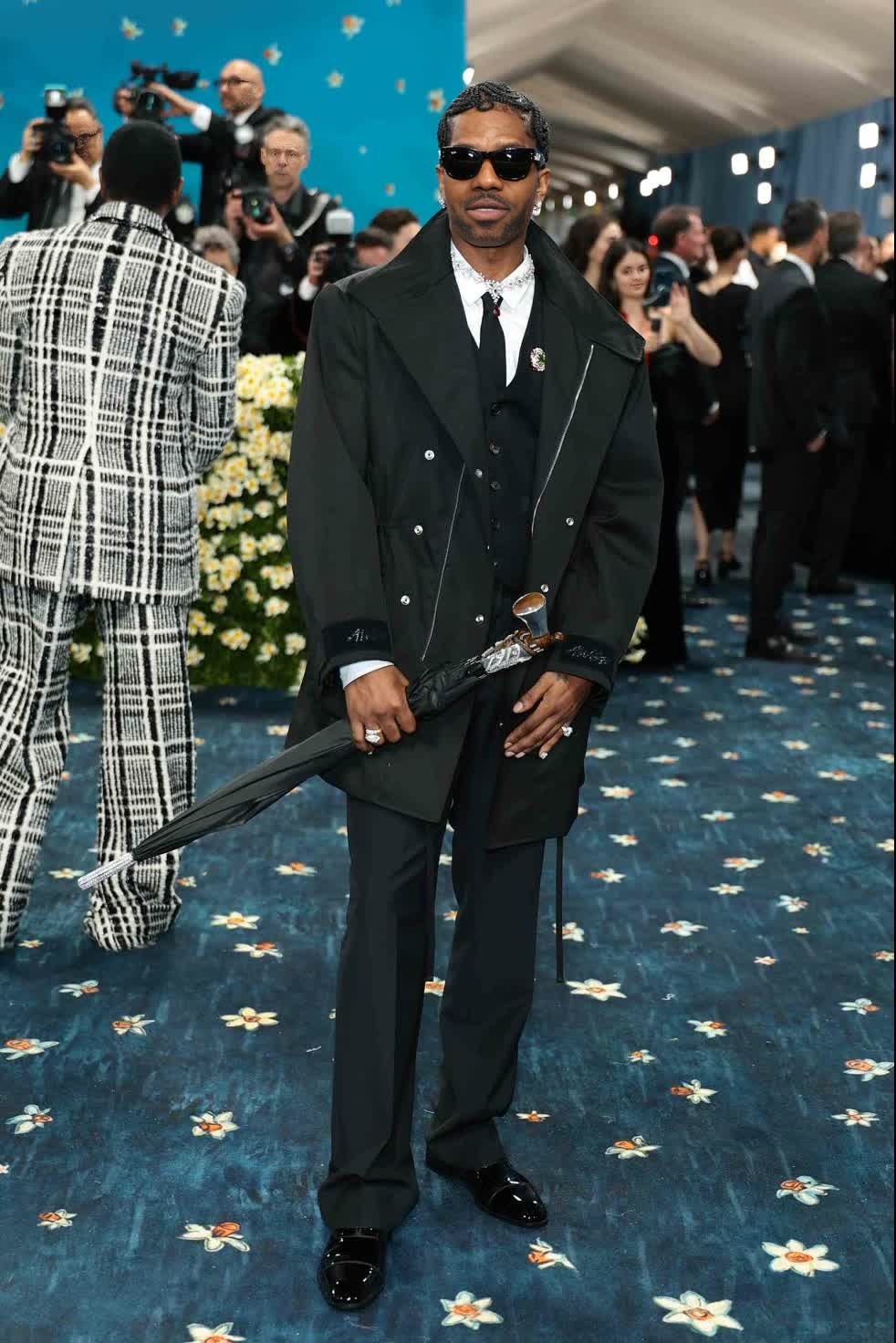 A$Ap Rocky Met Gala Arrival Portrait