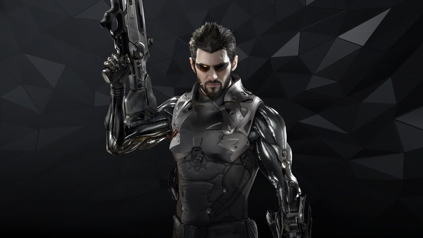 Adam Jensen Deus Ex Mankind Divided Portrait